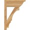 Ekena Millwork Balboa Rough Sawn Traditional Outlooker, Western Red Cedar, 8"W x 20"D x 28"H OUT08X20X28BOA01RWR - alternate 2